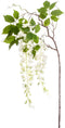 Wisteria branch white 145 cm Emerald