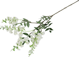 Wisteria wit - kunstbloem- zijde bloem- niet van echt te onderscheiden- kunstboeketten