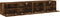 vidaXL - Tv-wandmeubels - 2 - st - 80x30x30 - cm - bewerkt - hout - gerookt - eikenkleur