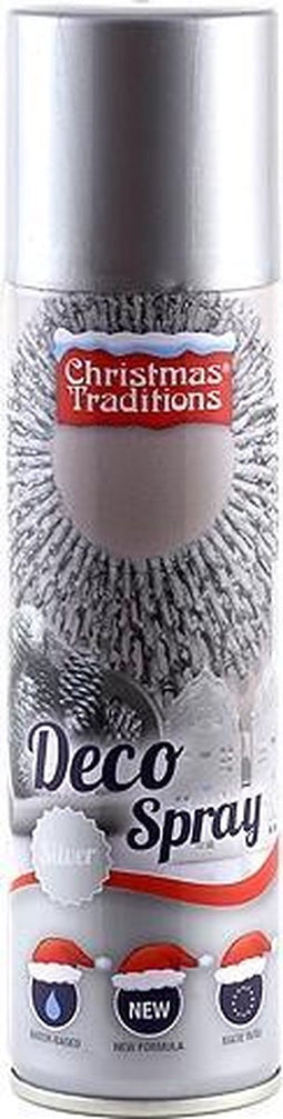 Witbaard Decoratiespray 150 Ml Zilver