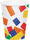 Witbaard Feestbeker Block Party Junior Karton 266 Ml Wit 8 Stuks