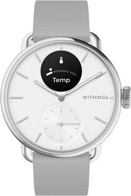 Withings Scanwatch 2 38mm, RVS (Wit)