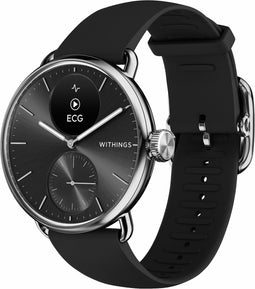 Withings Scanwatch 2 38mm, RVS (Zwart)