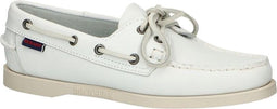 Witte Bootschoenen Sebago Dockside Dames 38