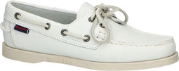 Witte Bootschoenen Sebago Dockside Dames 39