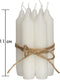 Witte Dinerkaarsen - Set van 7 - Tafelkaarsen - h.11 Ø2,2