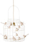 witte hanglamp eettafel | slaapkamer | met vogeltjes nét echt!
