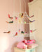 Witte hanglamp met vogeltjes