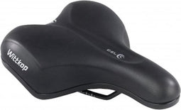 Wittkop In Mould 3.0 Fietszadel - Breed Zadel - Zwart - Unisex