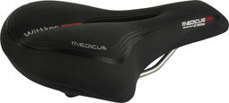 Wittkop Medicus 1.0 Fietszadel - Heren Trekking Zadel - Zwart