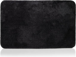 WITTS Badmat - Luxe Mat - 60x90cm - Hoge Kwaliteit - Zwart - Douchemat - Badmatten