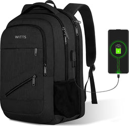 WITTS Rugzak - Laptoptas - Anti-Diefstal - Waterdicht - Rugtas - tot 40 Liter - Laptop Rugtas - Laptop Tas