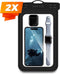 WITTS Waterdichte Telefoonhoesjes - 2 Stuks - Waterdicht Telefoonhoesje - Onderwater Hoesje Telefoon - Dry Bag