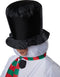 dressforfun - Opblaasbaar kostuum sneeuwman - Cilinder en sjaal - One size