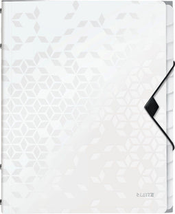 Sorteermap Leitz WOW 12 tabbladen PP wit - 4 stuks