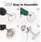 KES - part_B076WXRPGX - Handdoekstang SUS304 Roestvrij Staal - 450 mm Gepolijst Staal