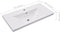 vidaXL - Inbouwwastafel - 81x39,5x18,5 - cm - keramiek - wit
