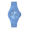 Ice Watch Ice Generation - Lotus 019146 Horloge - Siliconen - Blauww - Ø 34 mm