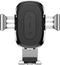 Baseus Gravity Car Mount - Autohouder Qi Draadloze Oplader - Zilver