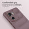 imoshion Hoesje - Geschikt voor Motorola Edge 40 - EasyGrip Backcover - Paars