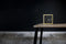 LEFF amsterdam - Block - Alarm - Goud/Zwart - Design - Staande Klok