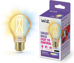 WiZ Filamentlamp Slimme LED Verlichting - Warm- tot Koelwit Licht - E27 - 50W - Goud - WiFi
