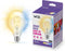 WiZ Globe Filament Slimme LED Verlichting - Warm- tot Koelwit Licht - E27 - 60W - 95 mm - Transparant - Wi-Fi