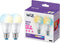 WiZ Lamp 2 pack Slimme LED Verlichting - Warm- tot Koelwit Licht - E27 - 60W - Mat - Wi-Fi