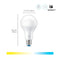 WiZ Lamp - Slimme LED-Verlichting - Warm- tot Koelwit Licht - E27 - 100W - Mat - Wi-Fi