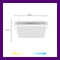 WiZ Plafondlamp Panel Vierkant Wit - Slimme LED-Verlichting - Warm- tot Koelwit Licht - Geïntegreerd LED - 36W
