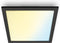 WiZ Plafondlamp Panel Vierkant Zwart - Slimme LED-Verlichting - Warm- tot Koelwit Licht - Geïntegreerd LED - 36W