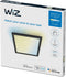 WiZ Plafondlamp Panel Vierkant Zwart - Slimme LED-Verlichting - Warm- tot Koelwit Licht - Geïntegreerd LED - 36W