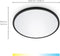 WiZ Plafondlamp SuperSlim Zwart - Slimme LED-Verlichting - Warm- tot Koelwit Licht - Geïntegreerd LED - 22W - Wi-Fi