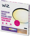 WiZ Plafondlamp SuperSlim Zwart - Slimme LED-Verlichting - Warm- tot Koelwit Licht (2700K tot 6500K) - Geïntegreerd LED - 14W - Wi-Fi