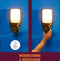 WiZ Slimme lamp met Camera voor buiten - Bedrade camera - Koppel met WiZ slimme verlichting - Beweging- en geluidsdetectie -Wi-Fi
