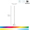WiZ Vloerlamp Pole - Slimme LED-Verlichting - Gekleurd en Wit Licht - Modern Design - Wi-Fi