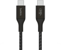 Belkin CAB015bt2MBK - USB-C naar USB-C Kabel - 240W USB PD 3.1 - Zwart