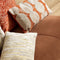Dutch Decor RORY - Kussenhoes 30x50 cm - natuurlijke look - Potters Clay - steenrood en bruin - met rits