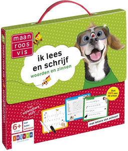 Maan roos vis - Maan roos vis ik lees en schrijf