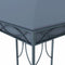 vidaXL - Prieel - 400x300 - cm - antraciet