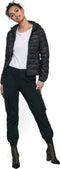 ONLY ONLTAHOE HOOD JACKET OTW - Korte gewatteerde jas met capuchon - Maat L