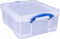 Really Useful Box opbergdoos - Opbergbox met deksel 18 liter - Transparant