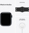 Apple Watch Series 7 - Smartwatch - Zuurstofmeting ECG-app - Zwart (41mm)