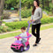 Coast 3-in-1 Loopauto - Duwauto - Afneembare duwstang - Roze - 89×43×84 cm