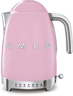 Smeg KLF04PKEU - Waterkoker - 7 temperatuurinstellingen - Roze