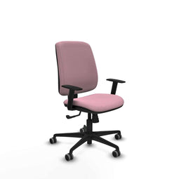 Piqueras y Crespo B1D036G - Bureaustoel - Verstelbare hoogte met armleuning - Roze