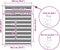 vidaXL - Zebra - Blind - 100x100 - cm - stofbreedte - 95,9 - cm - polyester - wit