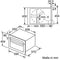 Bosch CMA583MS0 - Inbouw combi-magnetron - 44L - 600W grill