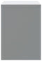 vidaXL - Wandgemonteerde - Gereedschapskast - met - Gasliftdeur - - - Zwart - - - 50 - x - 25 - x - 35 - cm