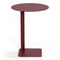 SUNNY HIGH Bijzettafel - Laptoptafel - Staal - Burgundy